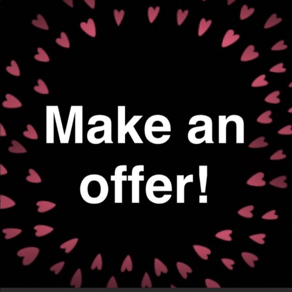 All reasonable offers considered 😃!